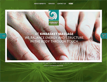 Tablet Screenshot of kinbasketmassage.ca